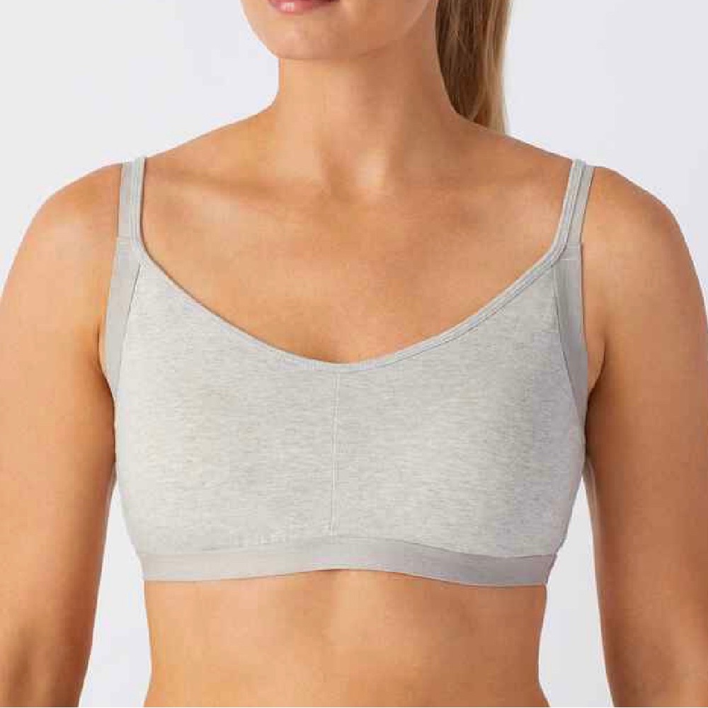 Duluth Trading Co No-Yank Wireless Bralette SMALL Nude NWT